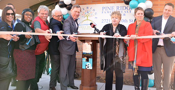 The Pine Ridge Community Health Center opens in Topeka