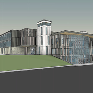 Henderson Hall concept drawing