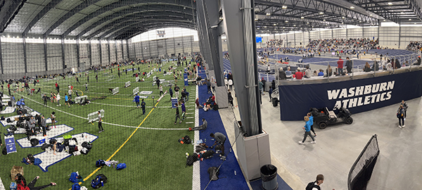 Interior of the Indoor Athletic Facility during an event