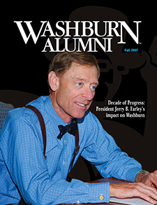 Alumni magazine cover