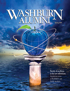 Alumni magazine cover